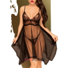 Nuisette Naughty doll - Noire