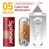 Masturbateur Tenga Spinner 05 Beads – Stimulation Spiralée & Billes |