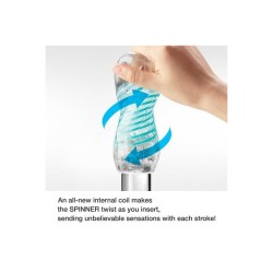 Masturbateur Tenga Spinner 05 Beads – Stimulation Spiralée & Billes |
