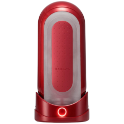 Tenga Flip 0 Rouge avec Chauffage – Masturbateur Premium Homme