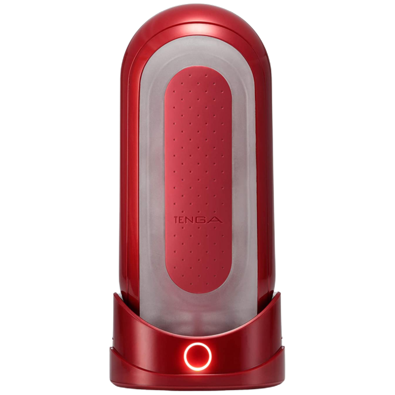 Tenga Flip 0 Rouge avec Chauffage – Masturbateur Premium Homme