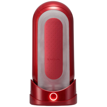 Masturbateur Tenga Flip 0 (Zero) Rouge – Avec Chauffage – Stimulation Haute Définition Thermo-Réglée