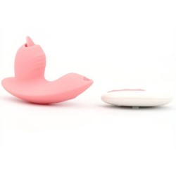 Stimulateur Licking Rose – Langue vibrante & orgasme instantané