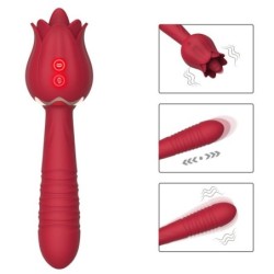 Stimulateur Licky Rose – Clitoris & point G, double orgasme