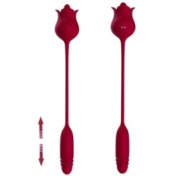 Stimulateur vibro Dwich Rose – Double orgasme, design sensuel