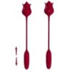 Stimulateur vibro Dwich Rose – Double orgasme, design sensuel