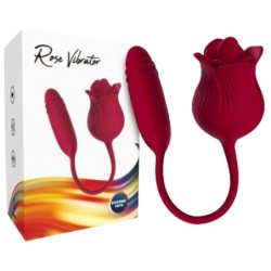 Stimulateur vibro Dwich Rose – Double orgasme, design sensuel