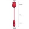 Stimulateur Egg Rose – Clito & Point G, vibrations intenses