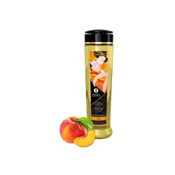 Huile de Massage Pêche – Sensations Fruitées & Stimulantes