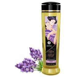 Huile de massage lavande – Relaxation sensuelle & profonde
