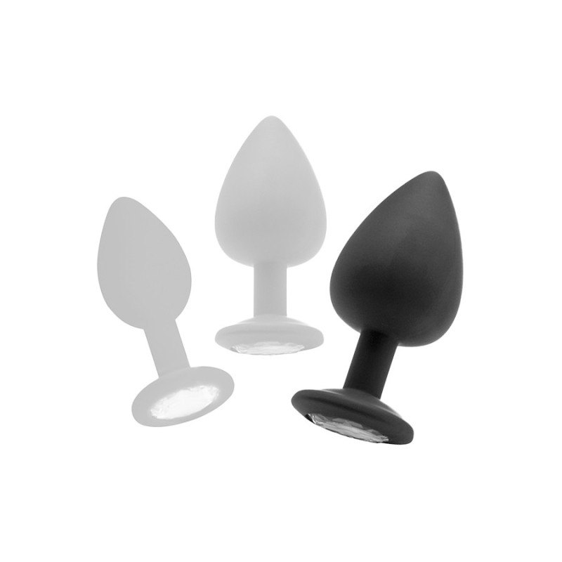 Plug anal bijou XL noir – Diamant éclatant & plaisir intense Plug anal bijou XL noir – Diamant éclatant & plaisir intense