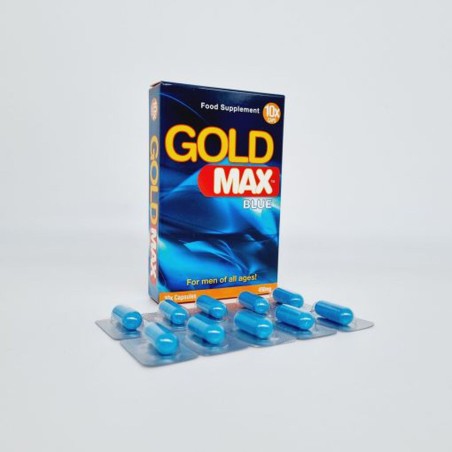 Gold Max – Aphrodisiaque naturel en gélules (10 ou 20 capsules)