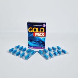 Gold Max – Aphrodisiaque naturel en gélules (10 ou 20)
