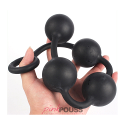 Boules Anales Silicone Quarty M | Plaisir Anal Progressif