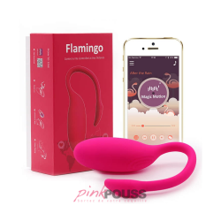 Oeuf Vibrant Télécommandé Flamingo - Silicone | PinkPouss.com