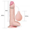 Gode Éjaculateur Squirt 20cm - Réalisme & Ventouse | PinkPouss