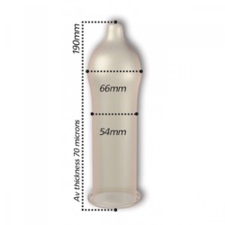 Préservatif Regular 54mm - Protection Standard et Confort