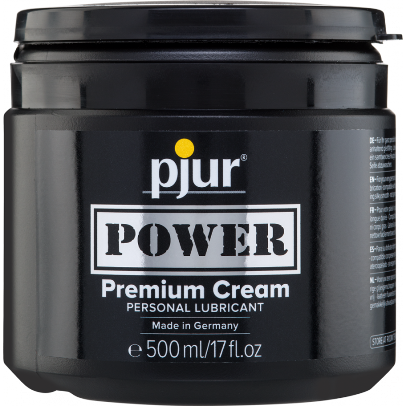 Crème Lubrifiante Pjur Power 500ml : Glisse Extrême & Durable