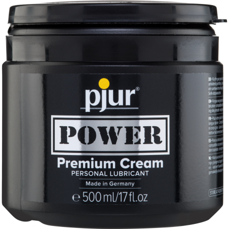 Crème lubrifiante Power Pjur 500ml