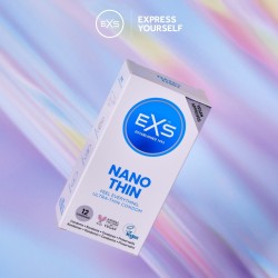 Préservatif Fin Nano Thin 53mm x12 - Sensations Pures